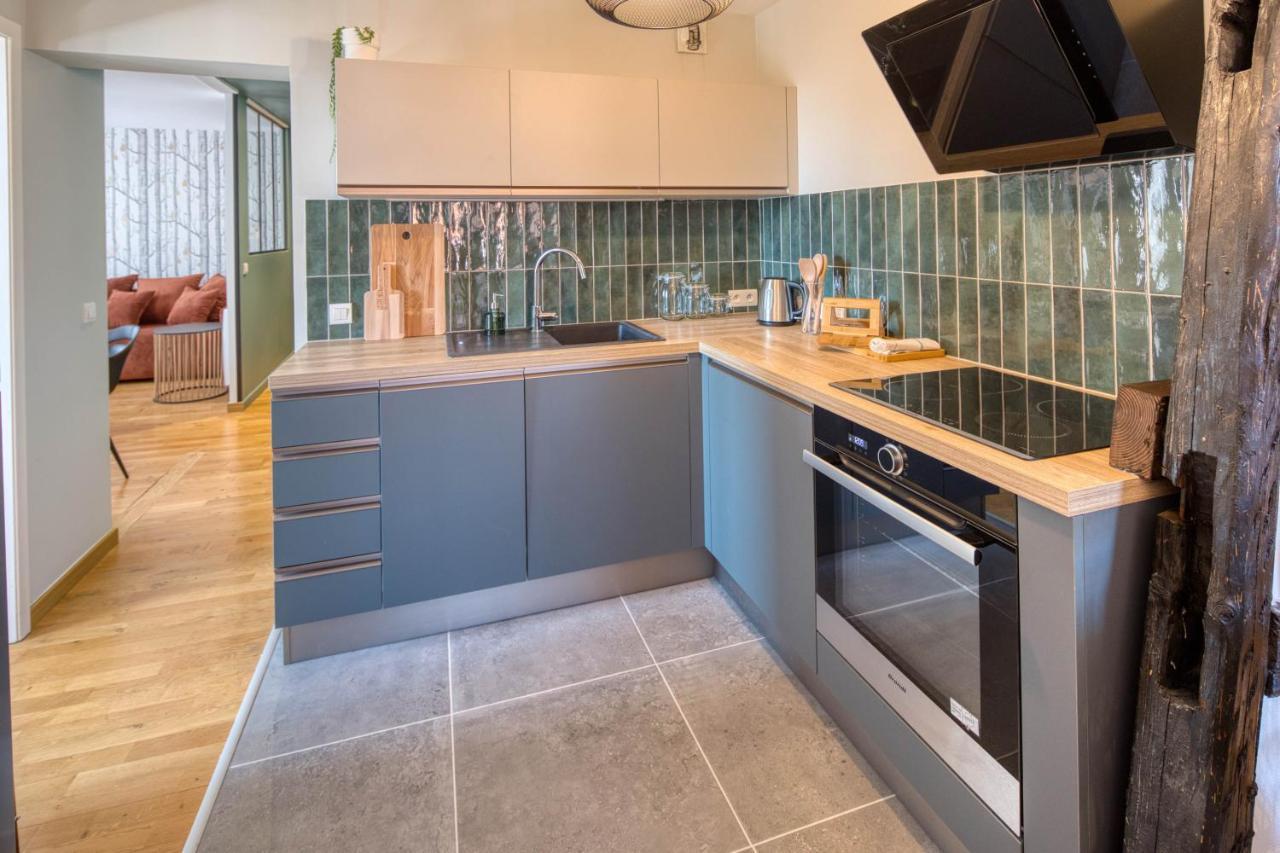 Appartement Le Verdoyant Hyper Centre Avec Sauna Et Parking コルマール エクステリア 写真